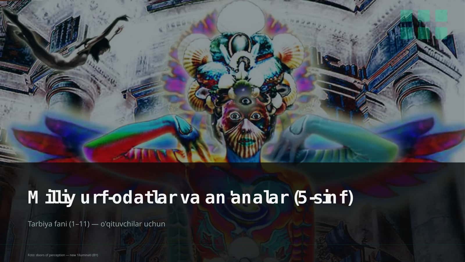 Milliy urf-odatlar va an'analar (5-sinf)