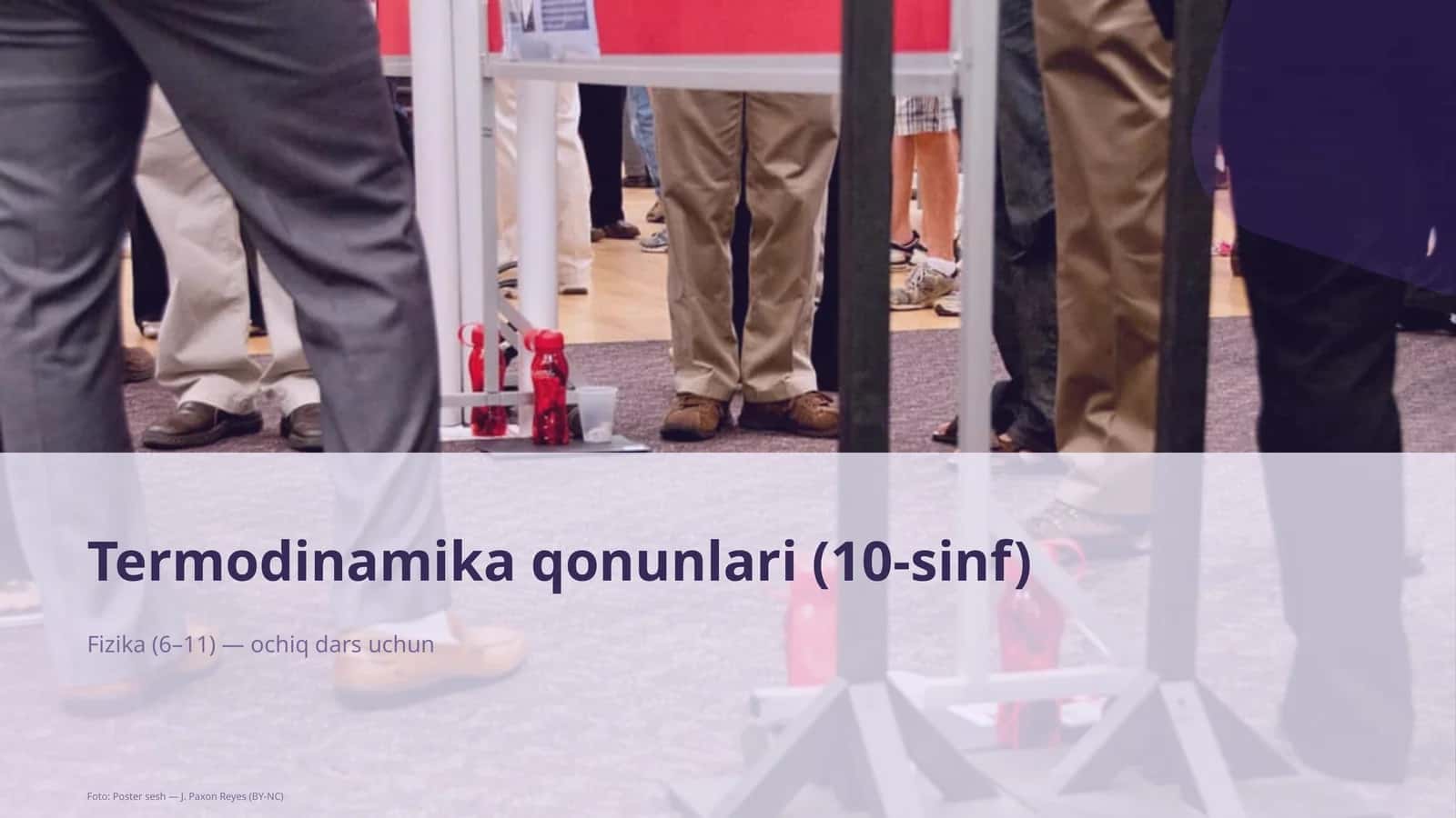 Termodinamika qonunlari (10-sinf)