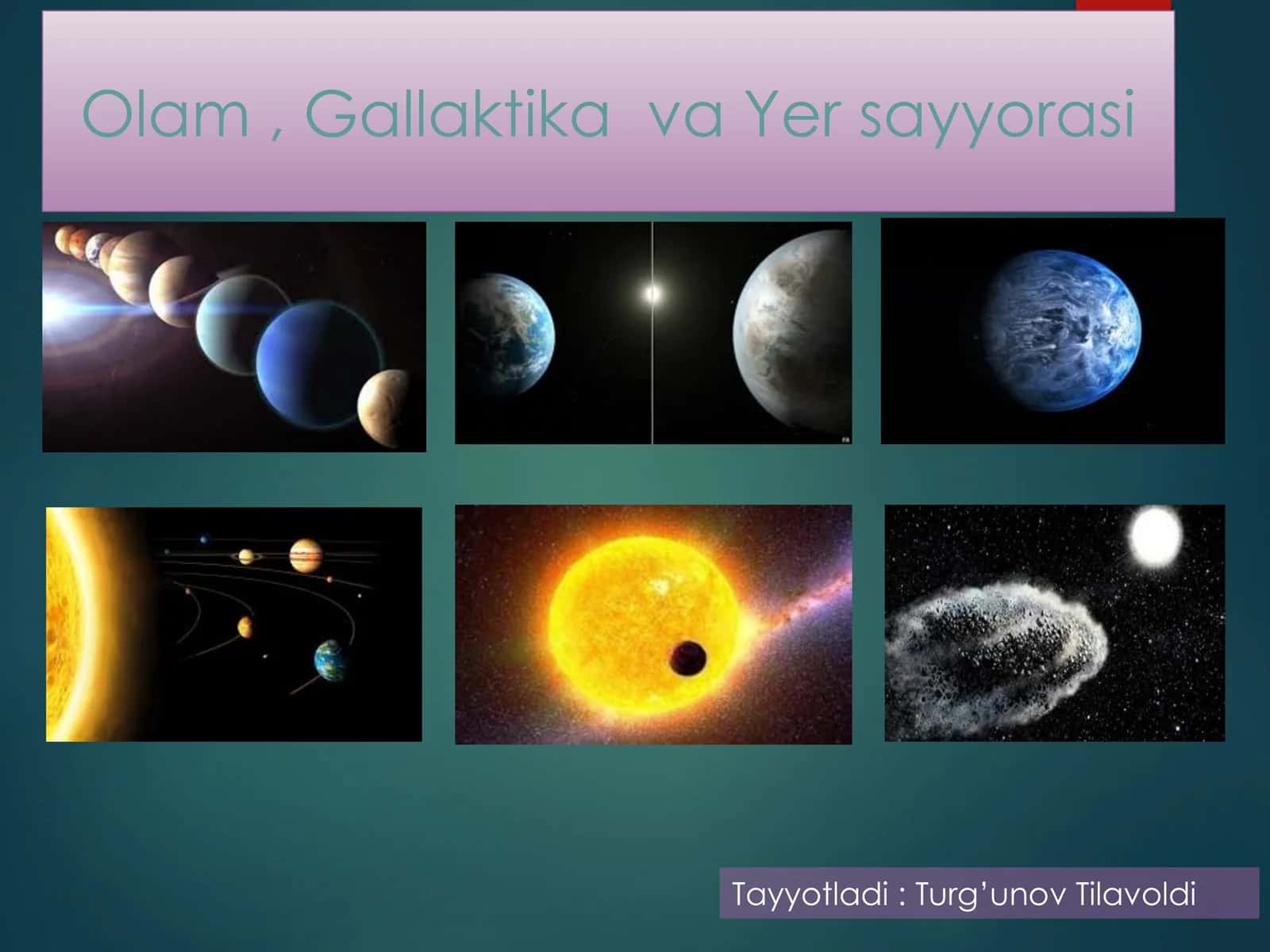 Quyosh sistemasidagi sayyoralar