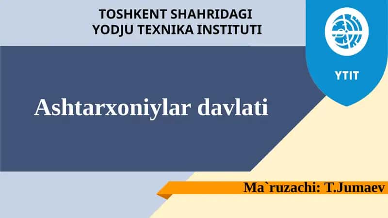 Ashtarxoniylar davlati