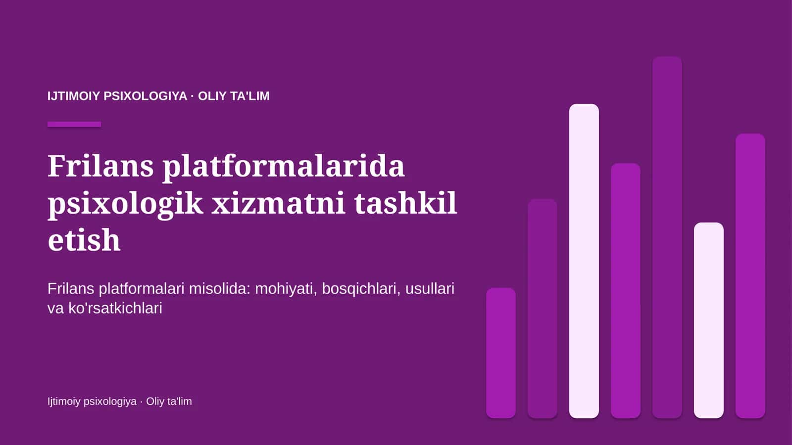 frilans platformalarida psixologik xizmatni tashkil etish 2502