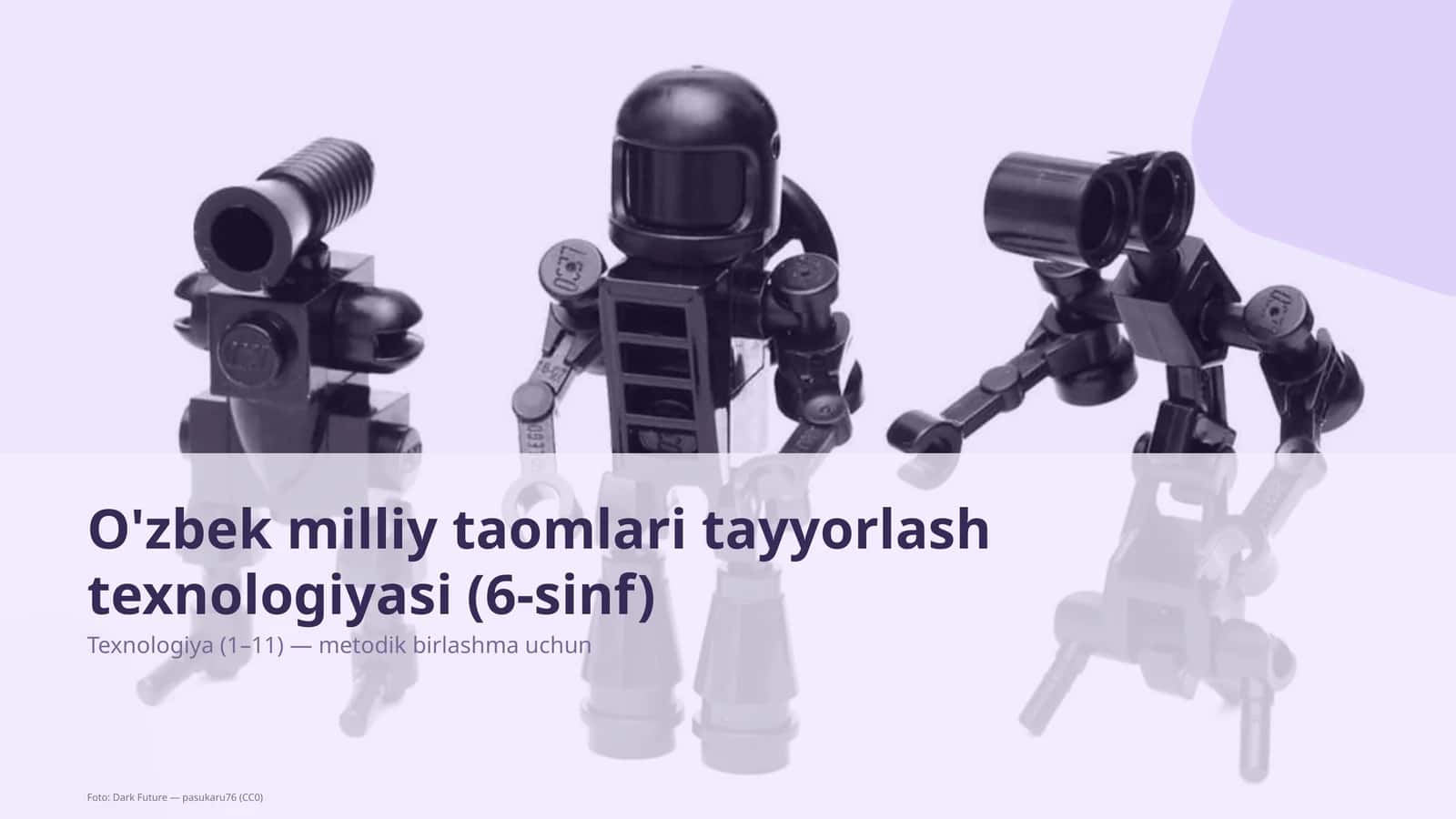 O'zbek milliy taomlari tayyorlash texnologiyasi (6-sinf)