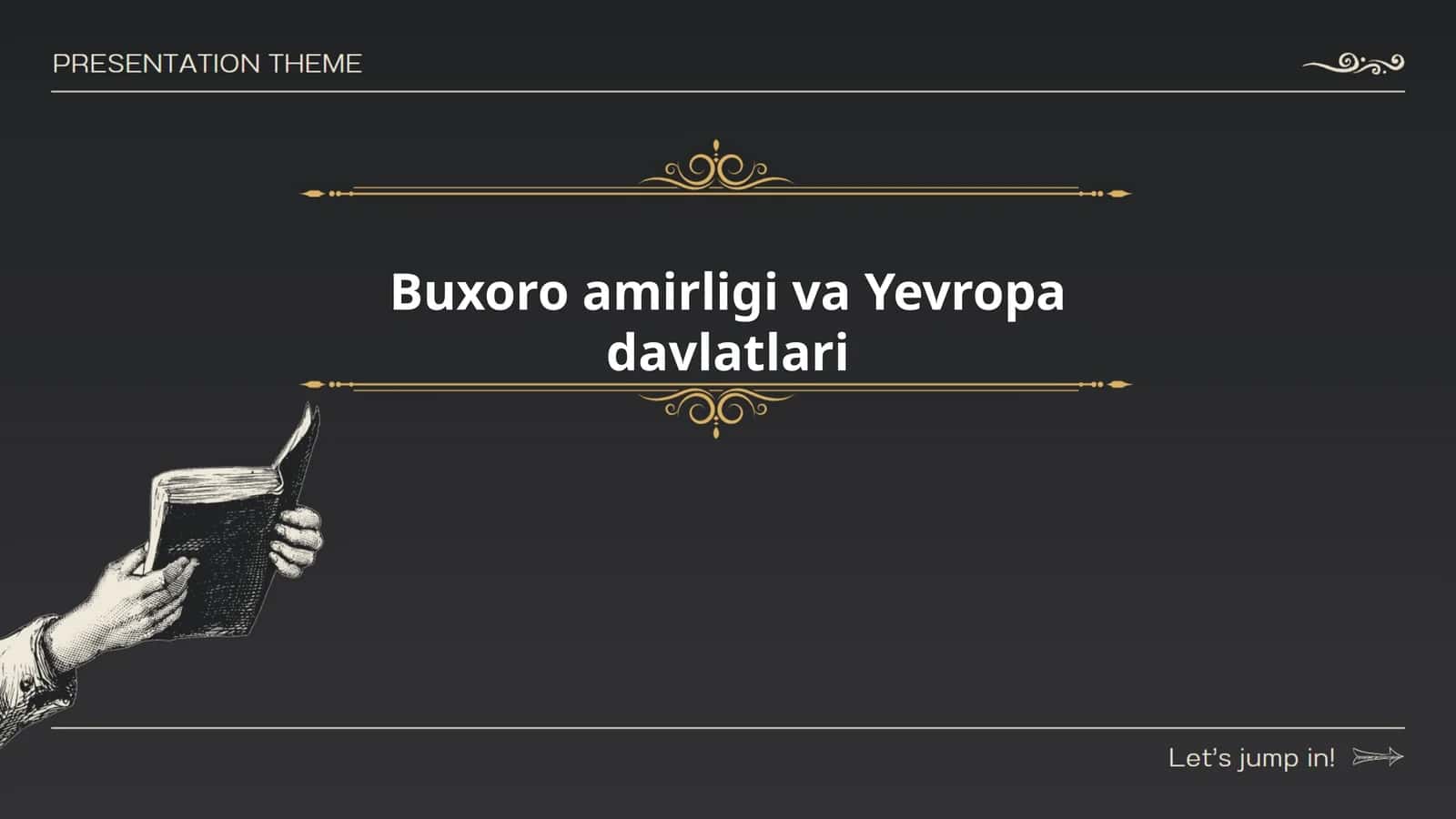Buxoro amirligi va Yevropa davlatlari