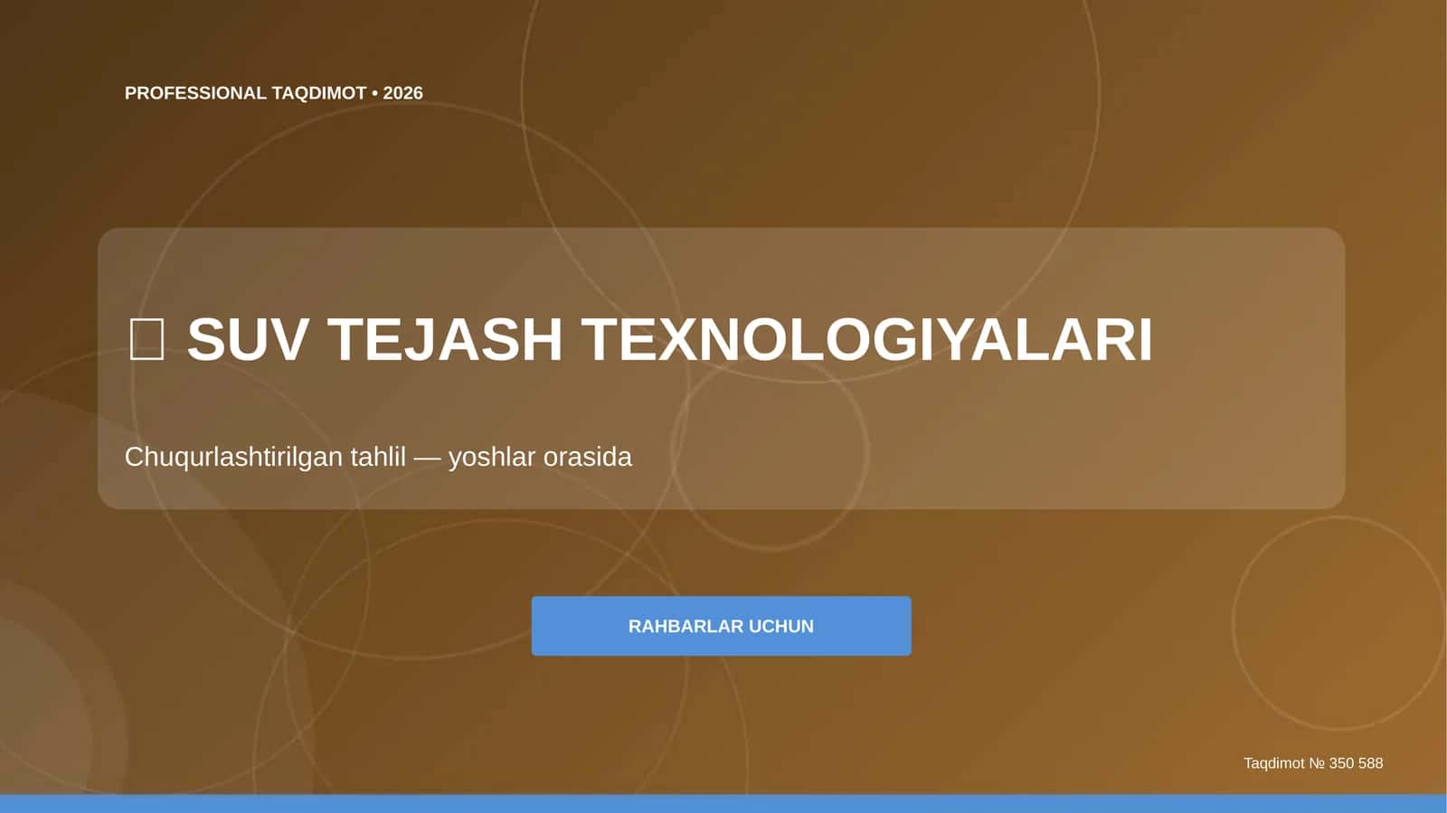 PROFESSIONAL TAQDIMOT • 2026