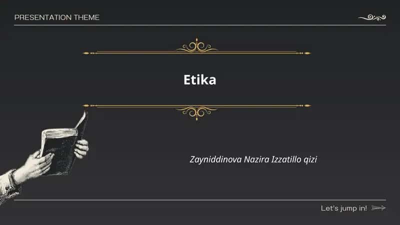 Etika