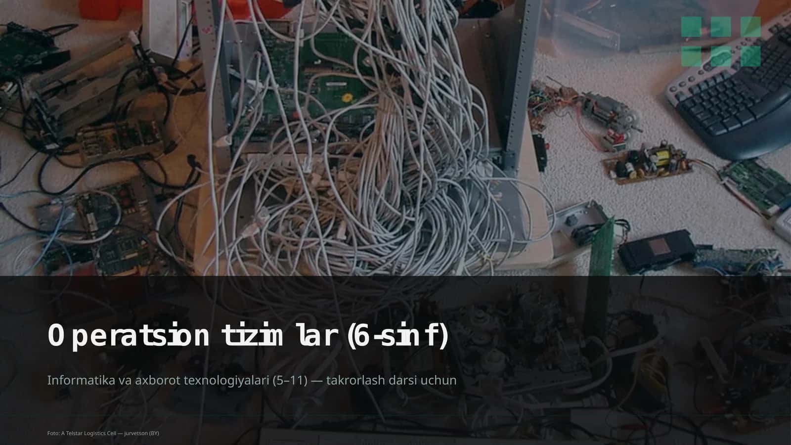 Operatsion tizimlar (6-sinf)