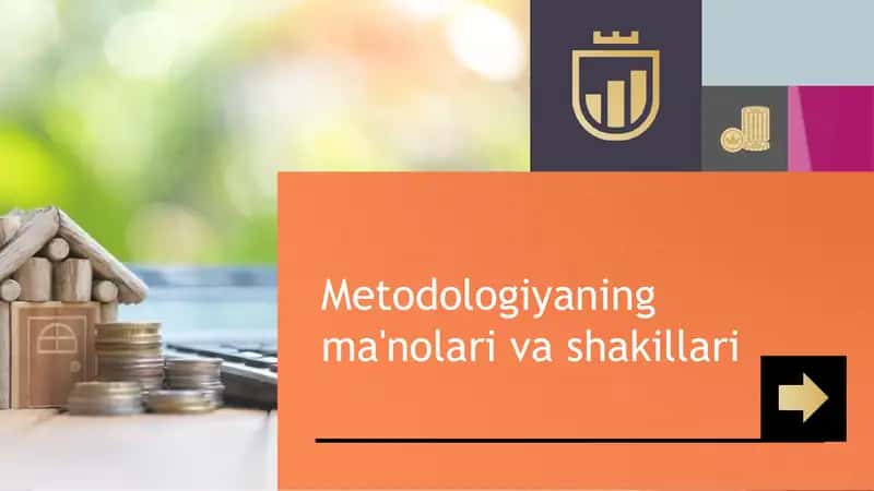 Metodologiyaning ma'nolar va shakllari