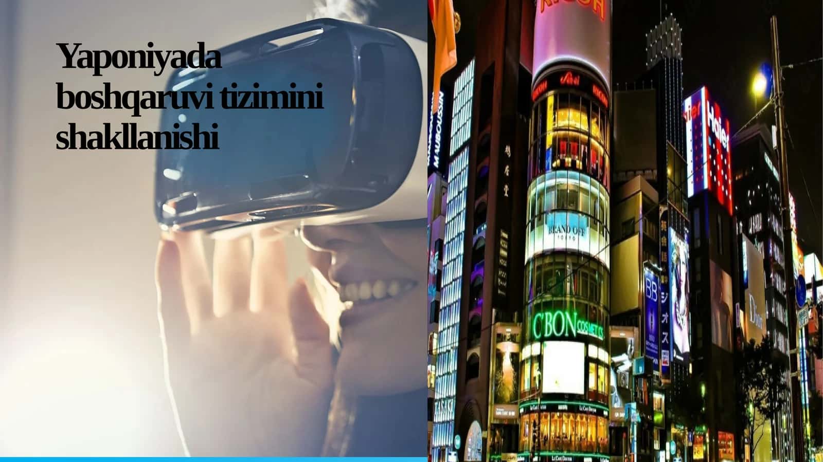Yaponiyada boshqaruvi tizimini shakllanishi