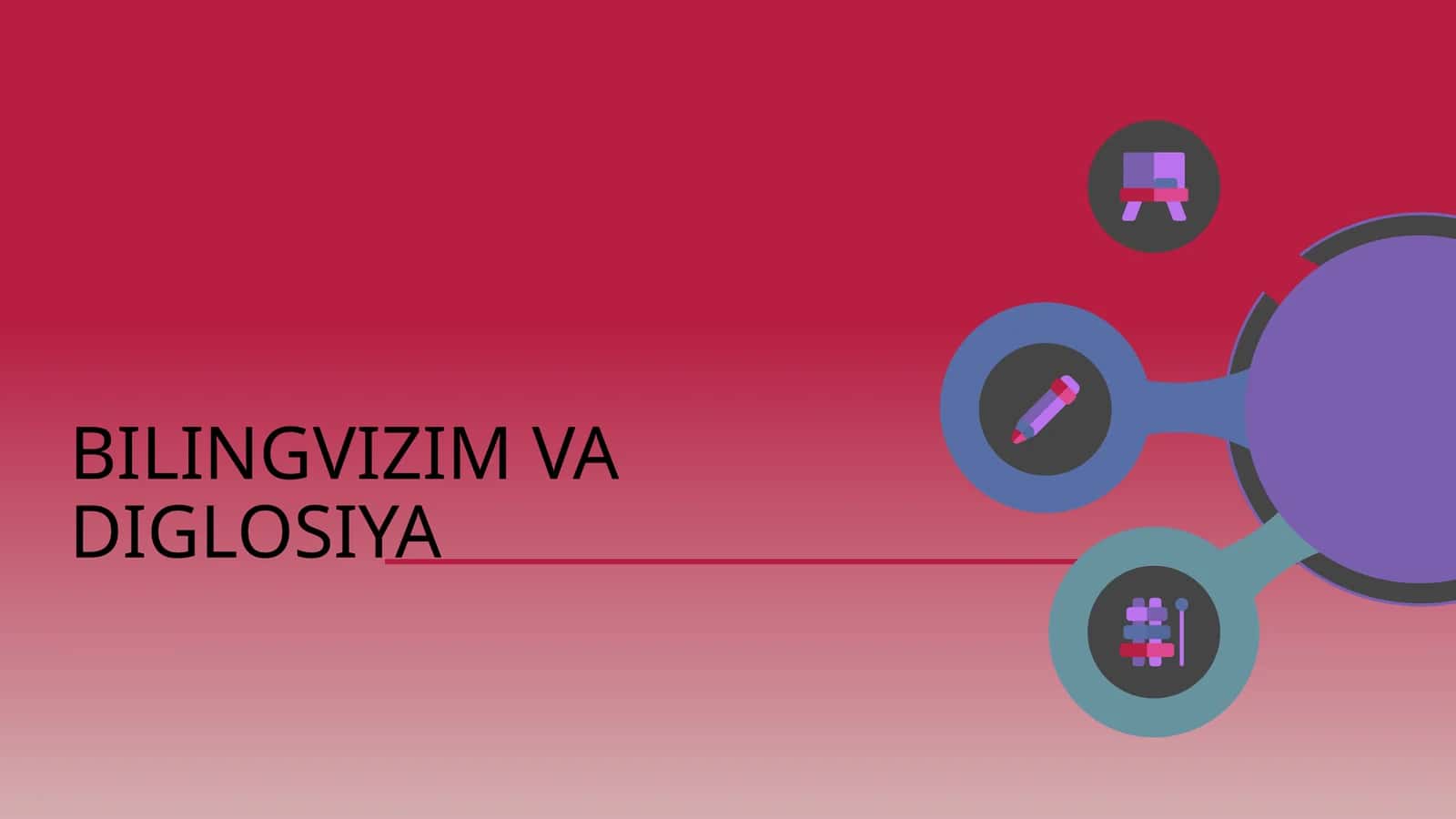 Bilingvizm va diglossiya