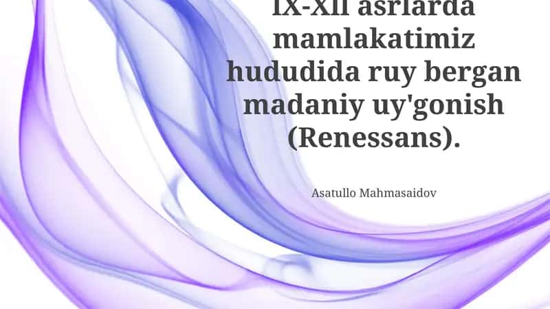 Renessansning Merosi: Madaniy Yodgorliklar va Kelajak uchun Saboqlar