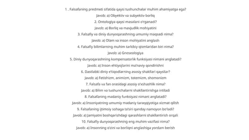 Talim va ilmiy xizmatlar