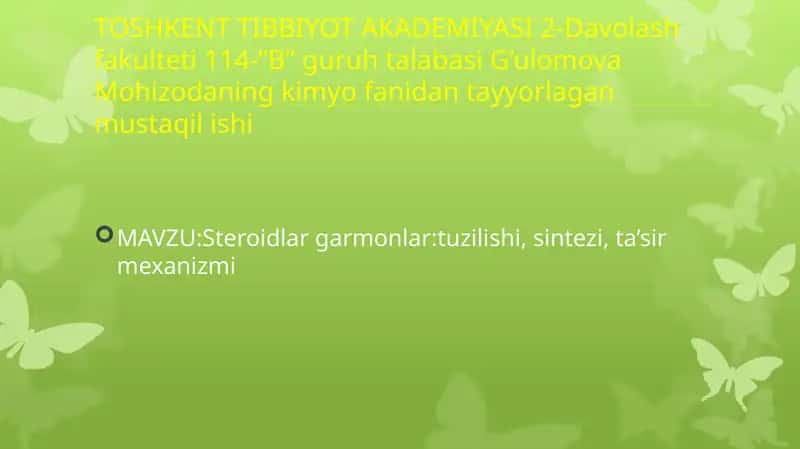 Steroidlar to'lqinlari