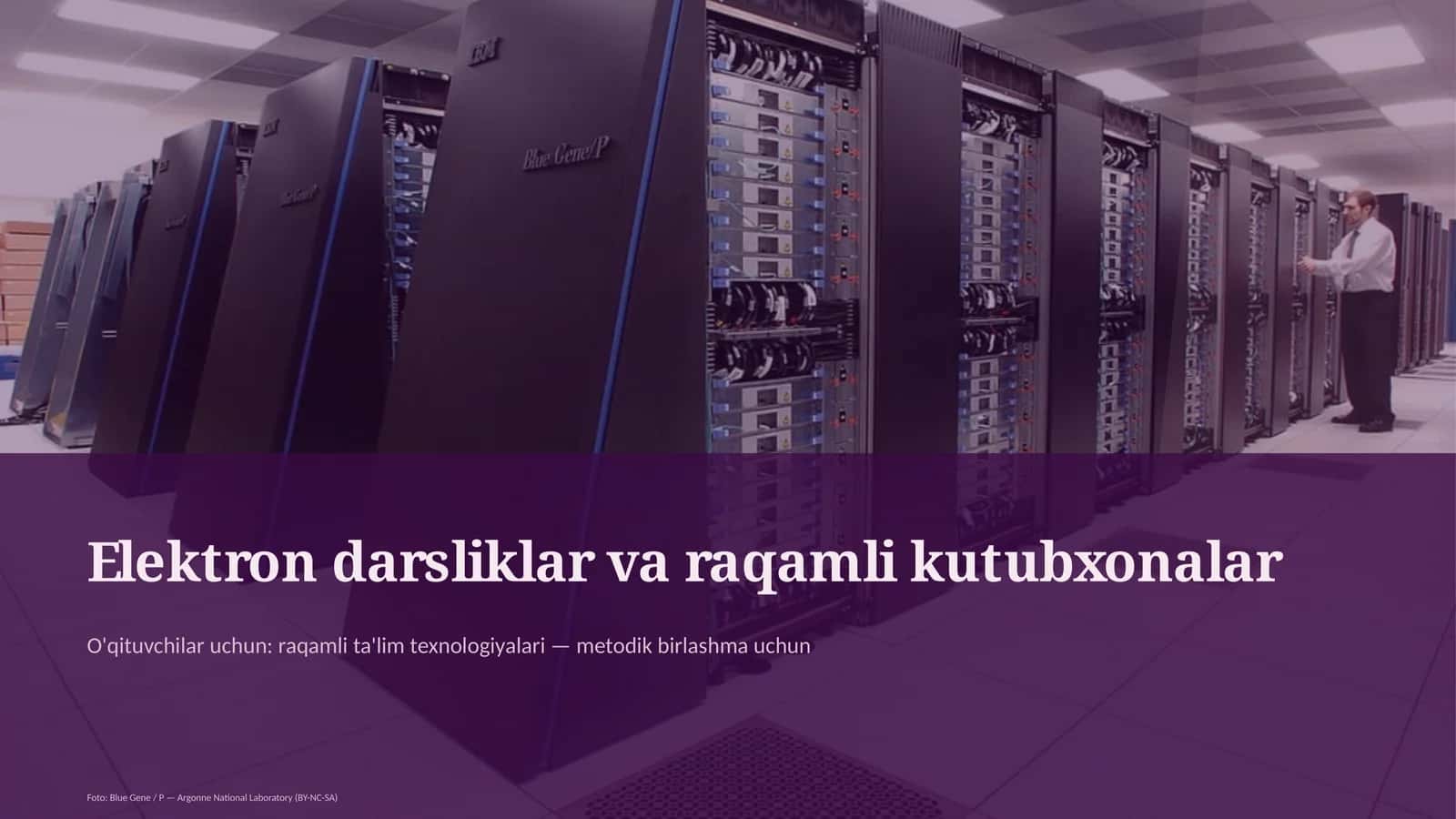 Elektron darsliklar va raqamli kutubxonalar