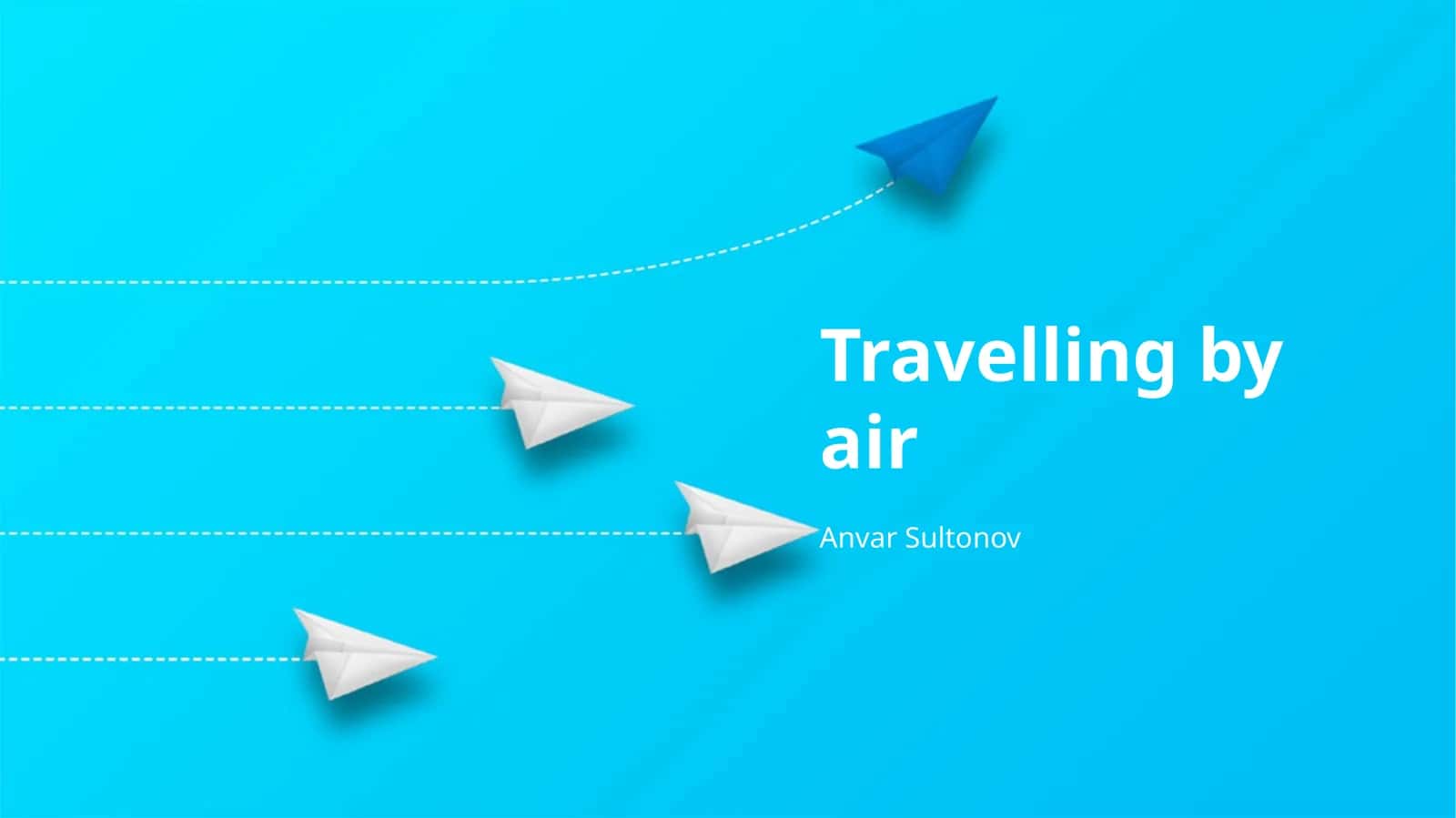 Travelling by air