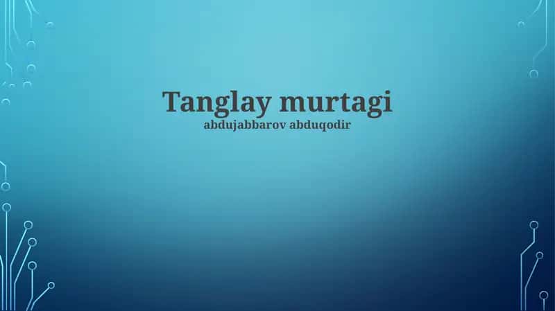 Tanglay murtagi