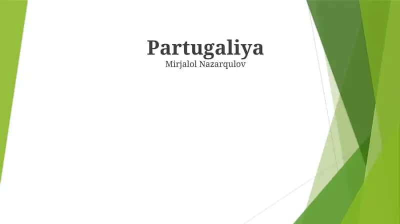 Qadimgi tsivilizatsiyalar: Partugaliya