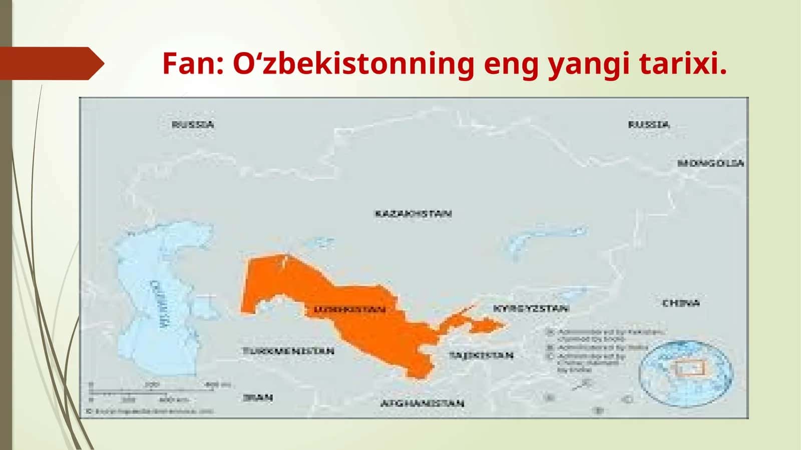 O‘zbekistonning eng yangi tarixi