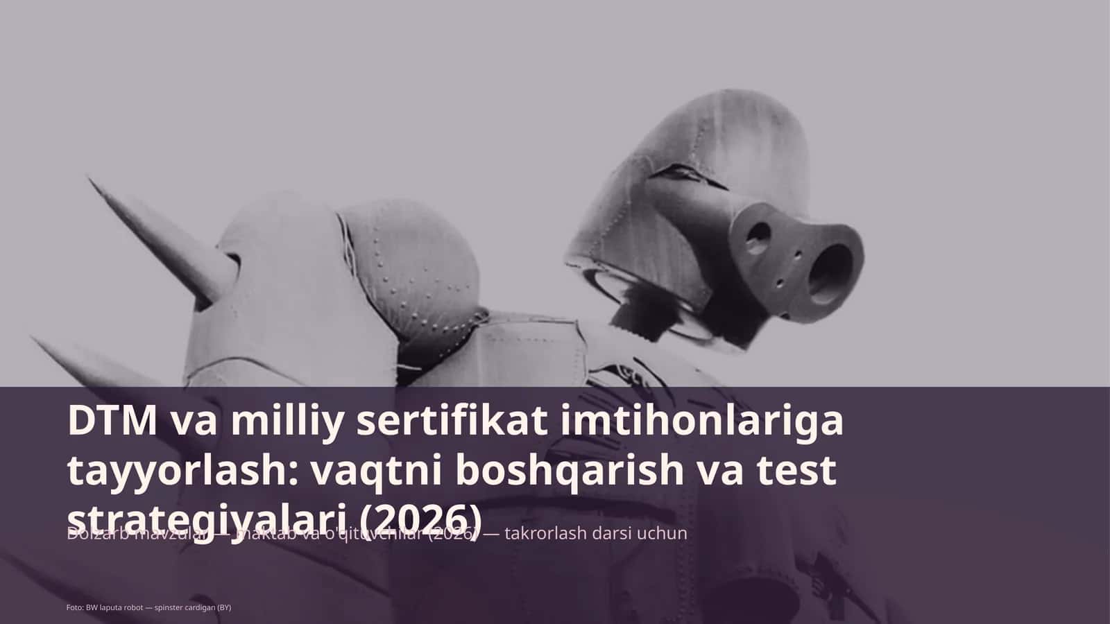 Dolzarb mavzular — maktab va o'qituvchilar (2026) — takrorlash darsi uchun