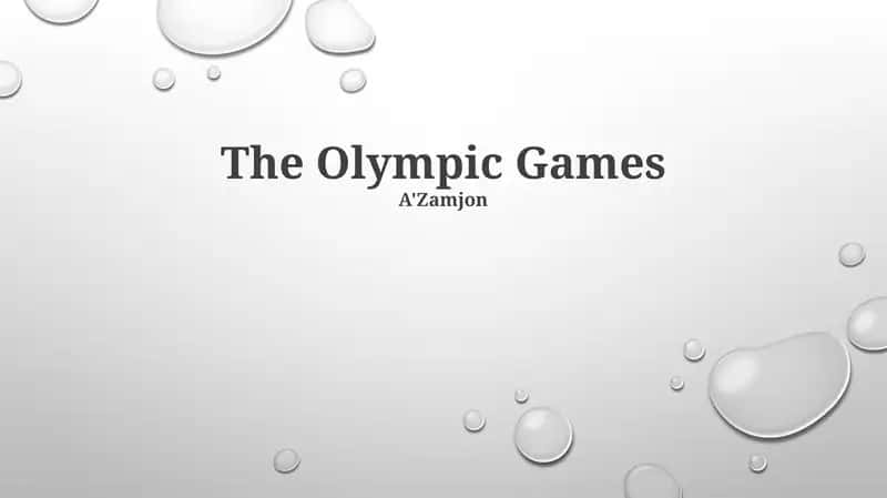 Olimpiya oyinlari