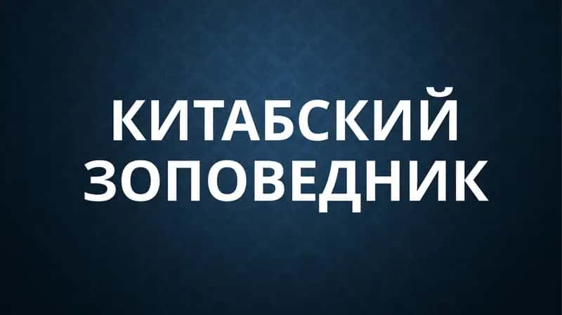 Китабский государственный геологический заповедник