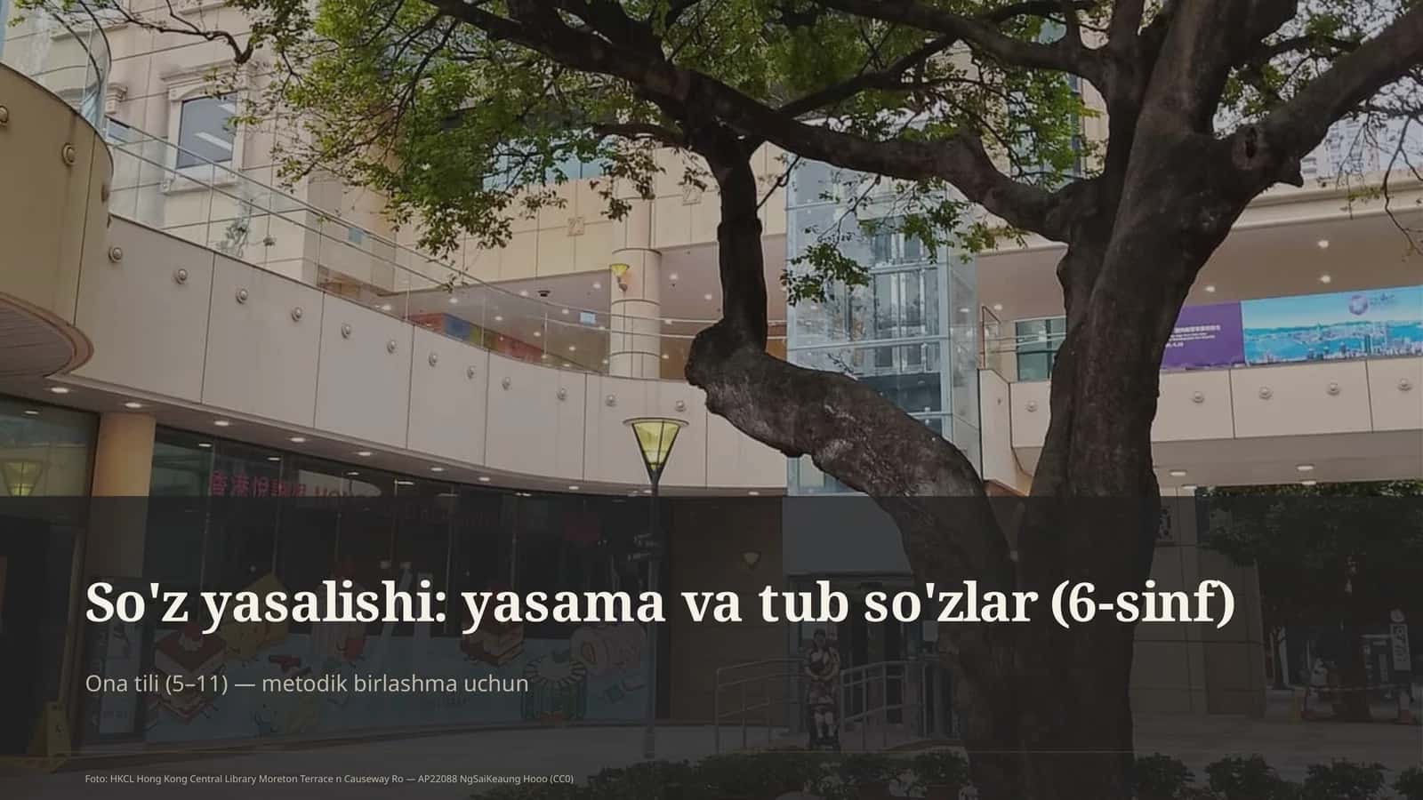 Ona tili (5–11) — metodik birlashma uchun