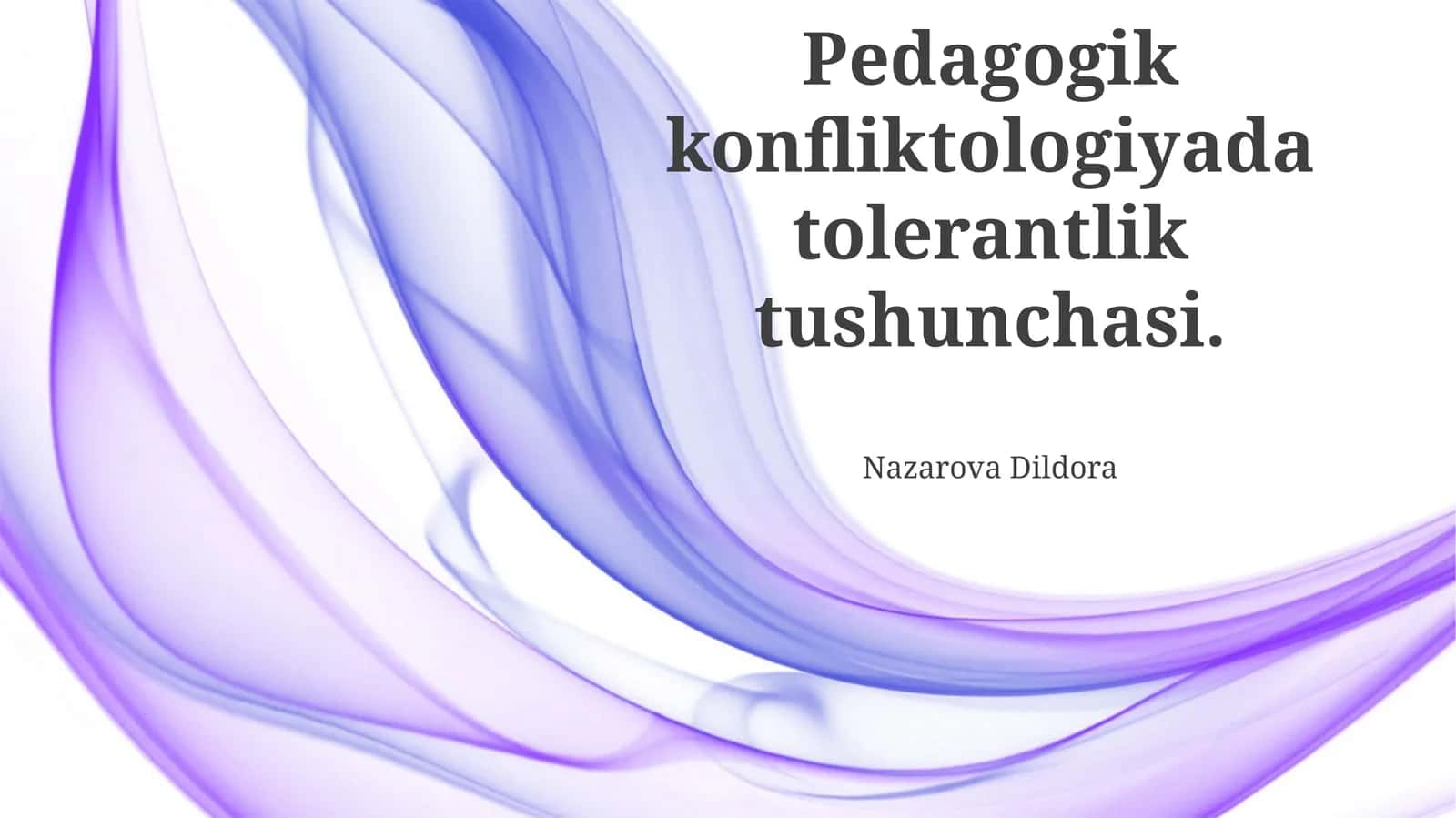 Bag'rikenglik tushunchasi