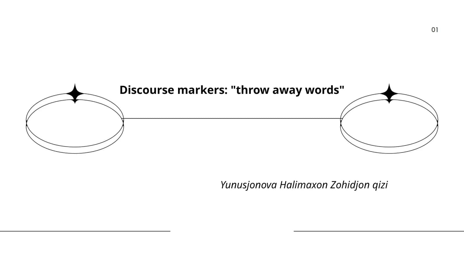 Discourse Markers