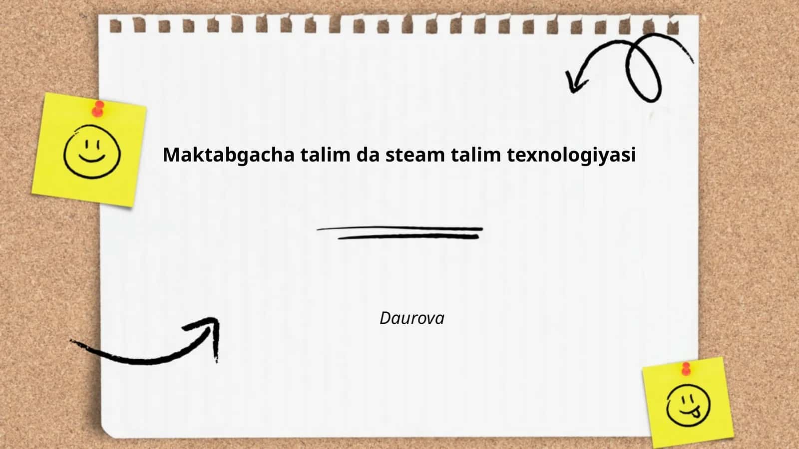 Maktabgacha talimda STEAM ta'lim texnologiyasi