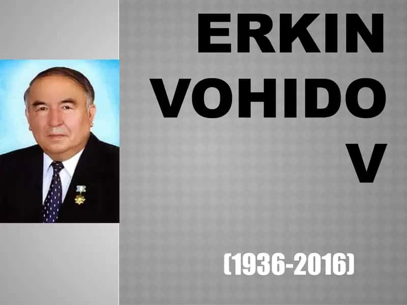 ERKIN VOHIDOV