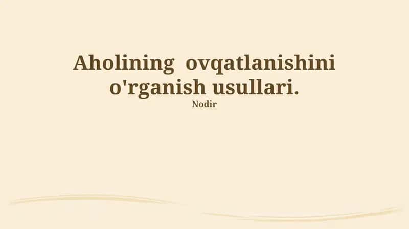 Antropometrik o'lchovlar