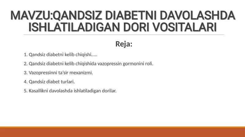 Qandsizdiabet