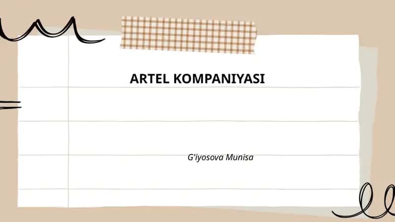 ARTEL KOMPANIYASI