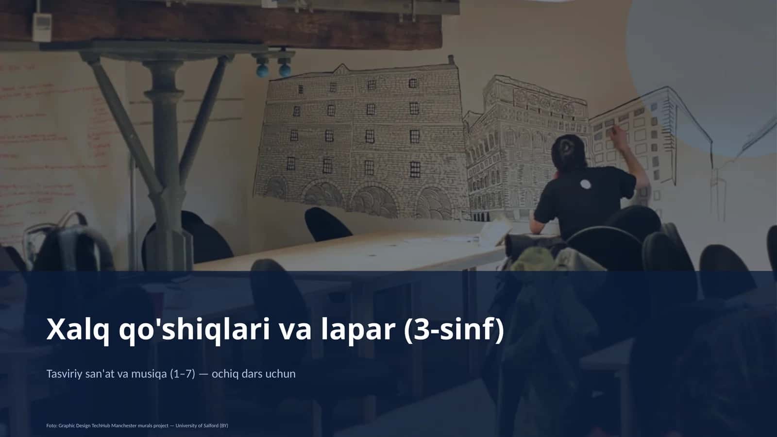 Xalq qo'shiqlari va lapar (3-sinf)