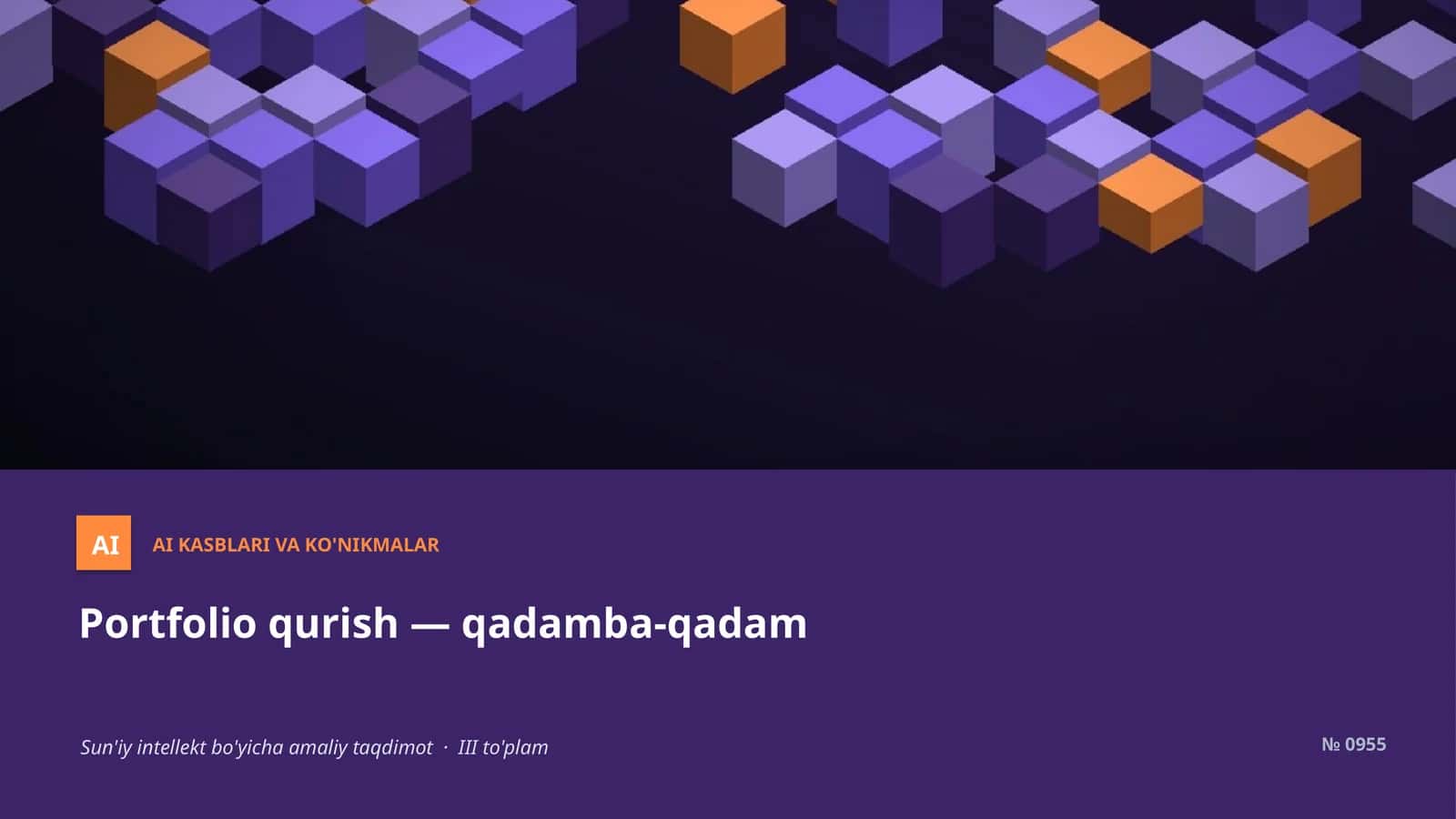 AI KASBLARI VA KO'NIKMALAR