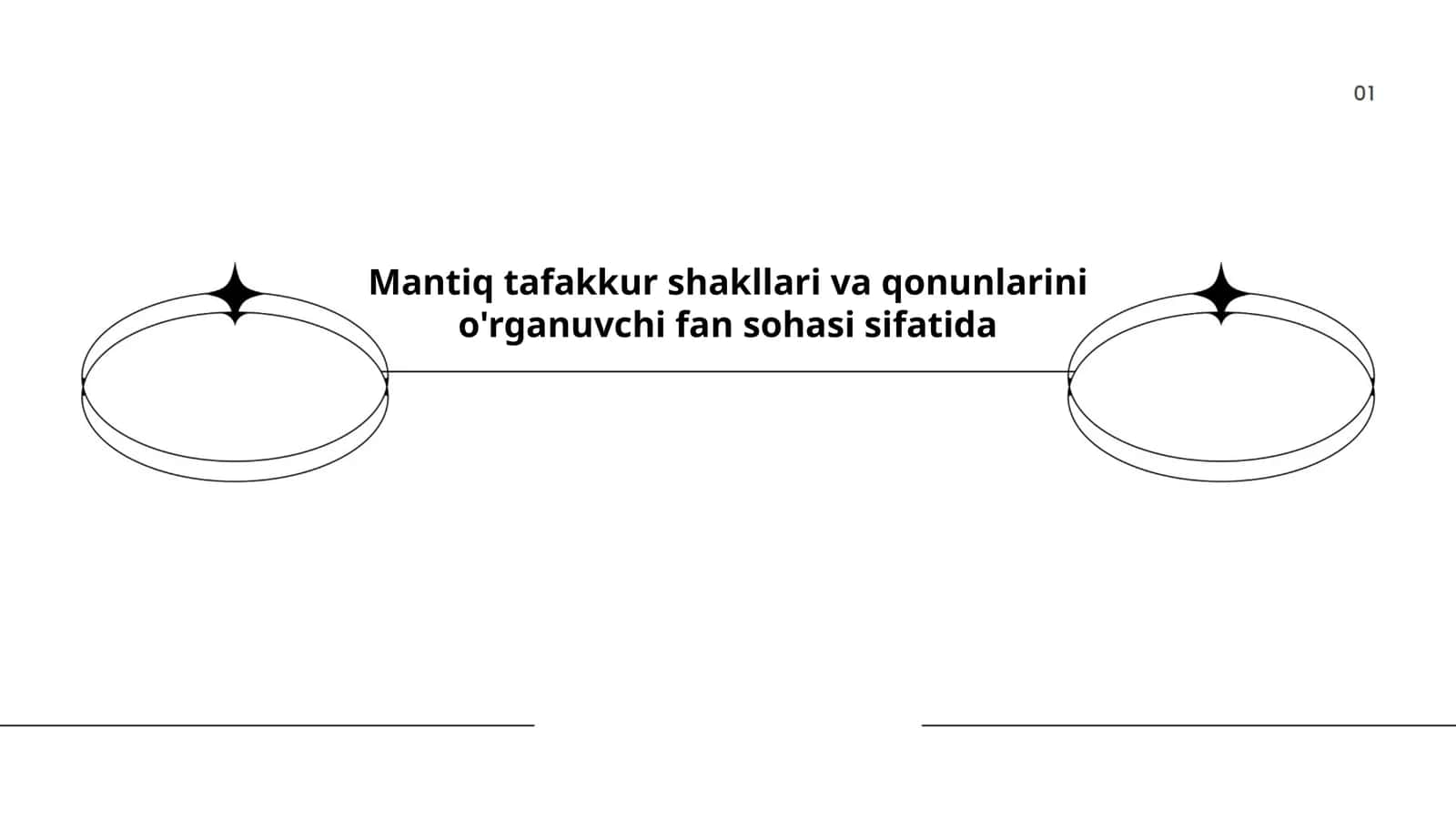 Mantiq tafakkur shakllari va qonunlarini o'rganuvchi fan sohasi sifatida