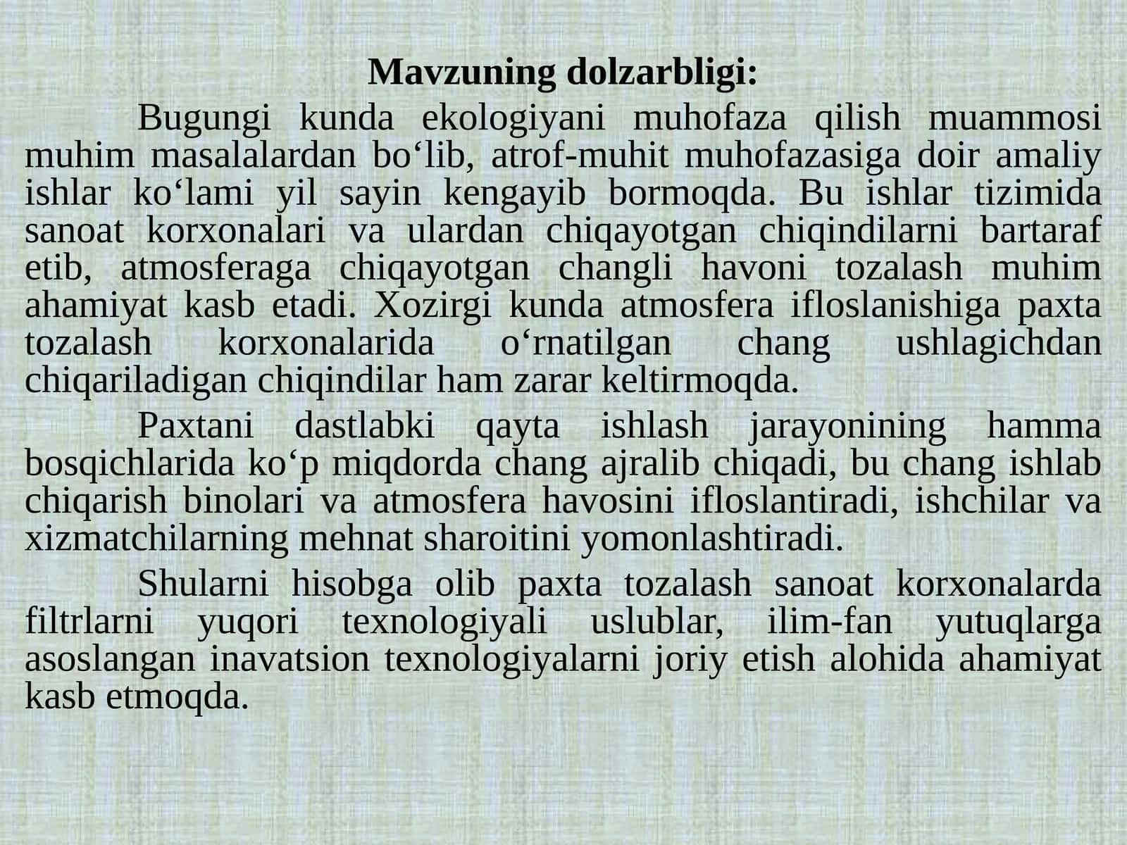 Ekologik muhofaza
