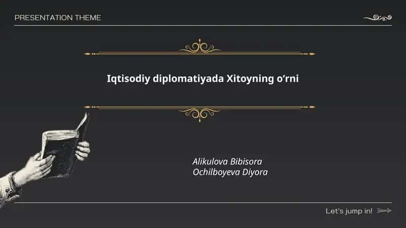 Xitoyning iqtisodiy diplomatiyasi