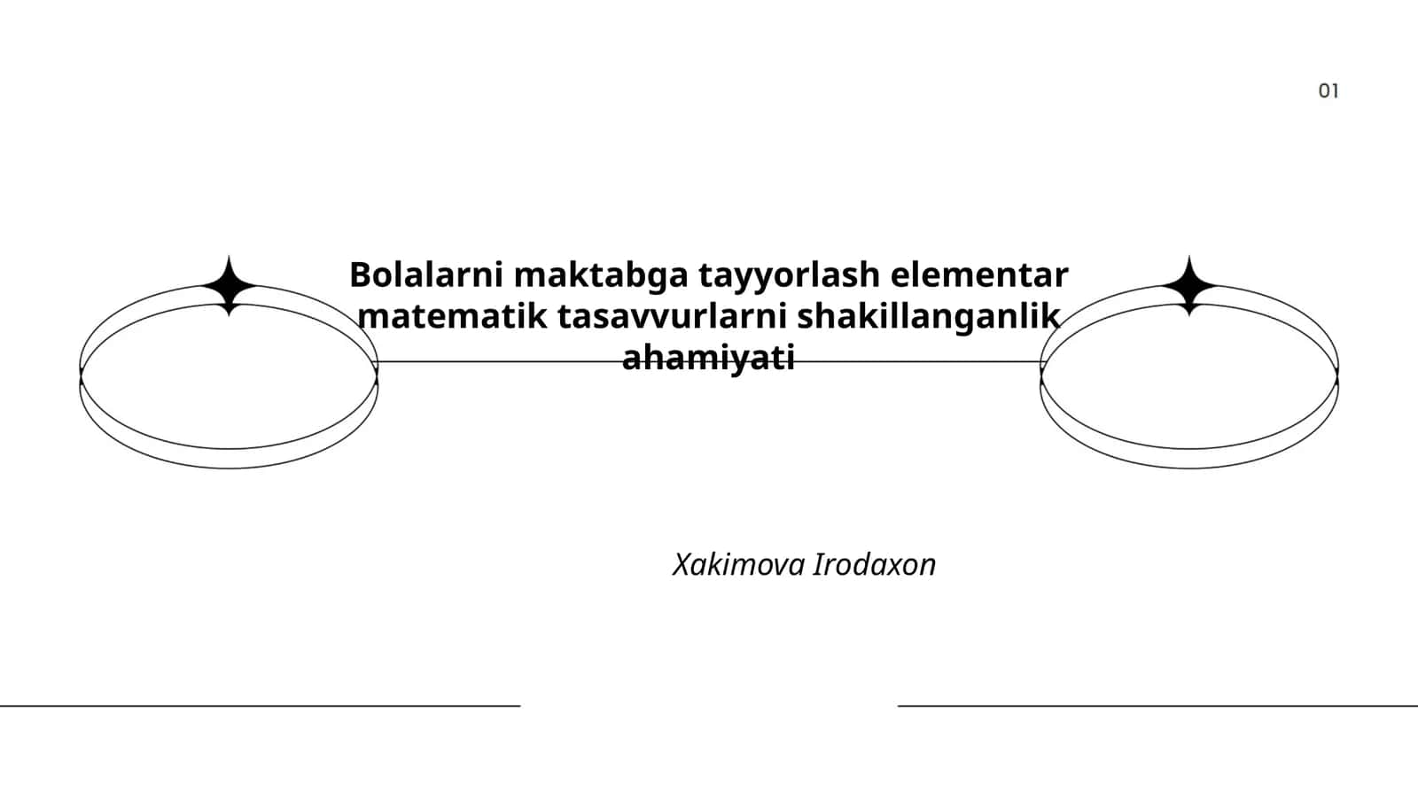 Bolalarni maktabga tayyorlash elementar matematik tasavvurlarni shakillanganlik ahamiyati