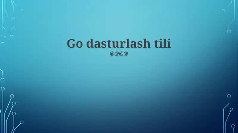 Dasturlash Tillari