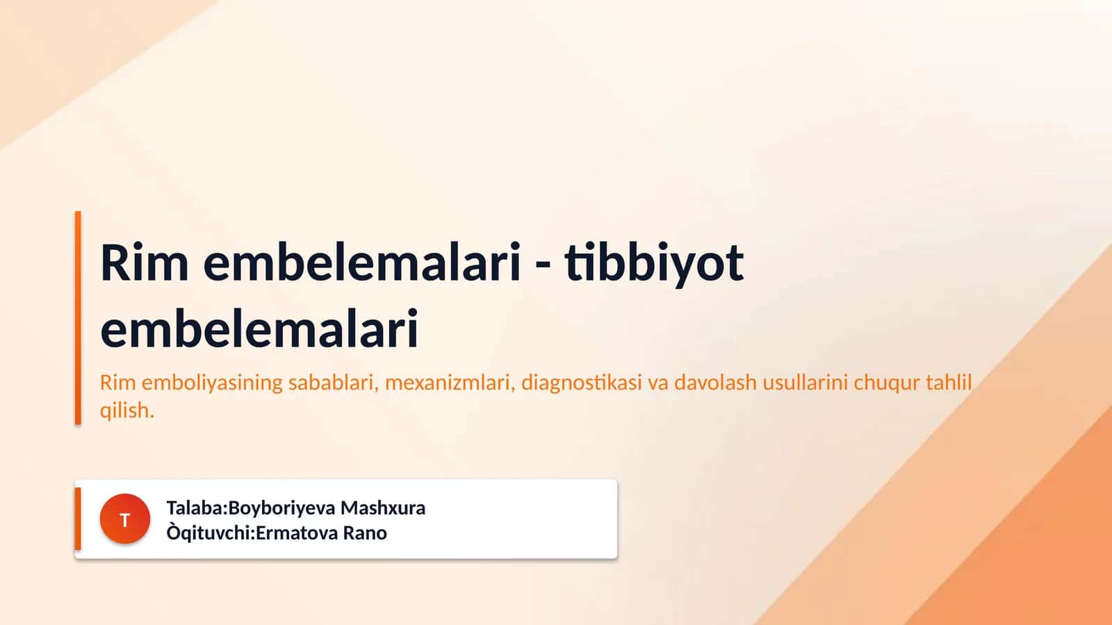 Rim embelemalari - tibbiyot embelemalari