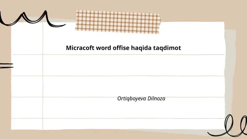 Microsoft Word