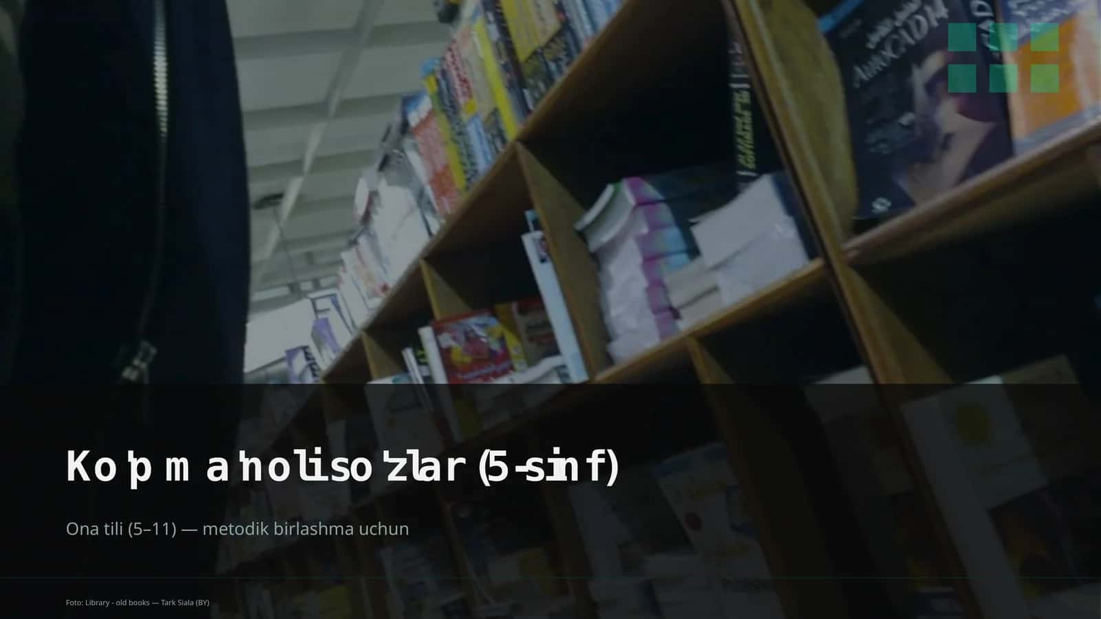 Ko'p ma'noli so'zlar (5-sinf)