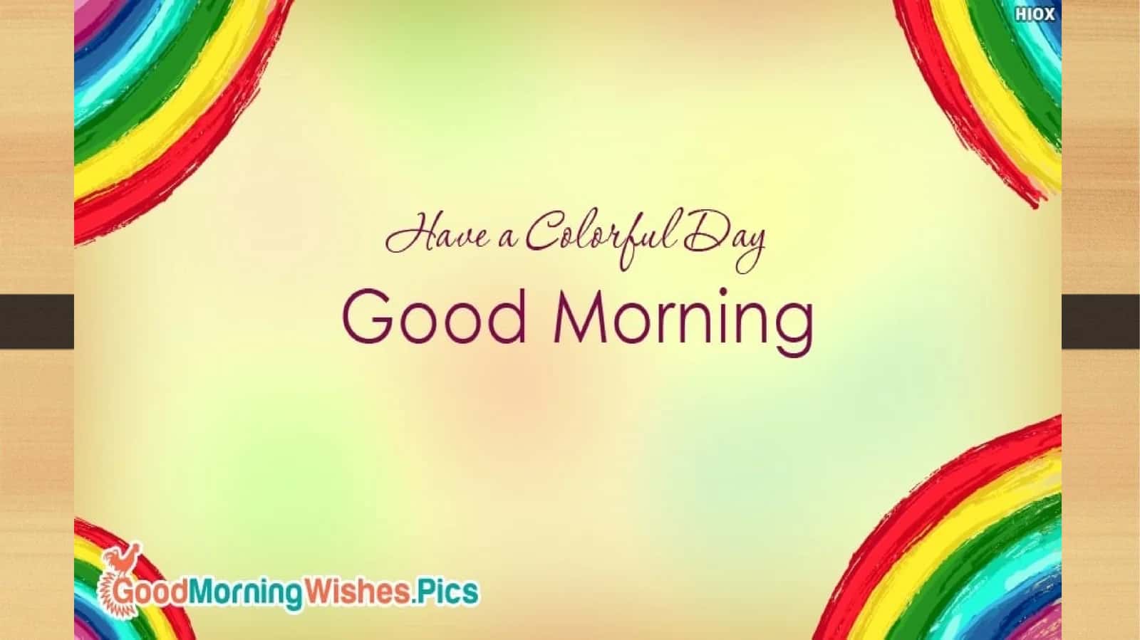 Colourful day celebration