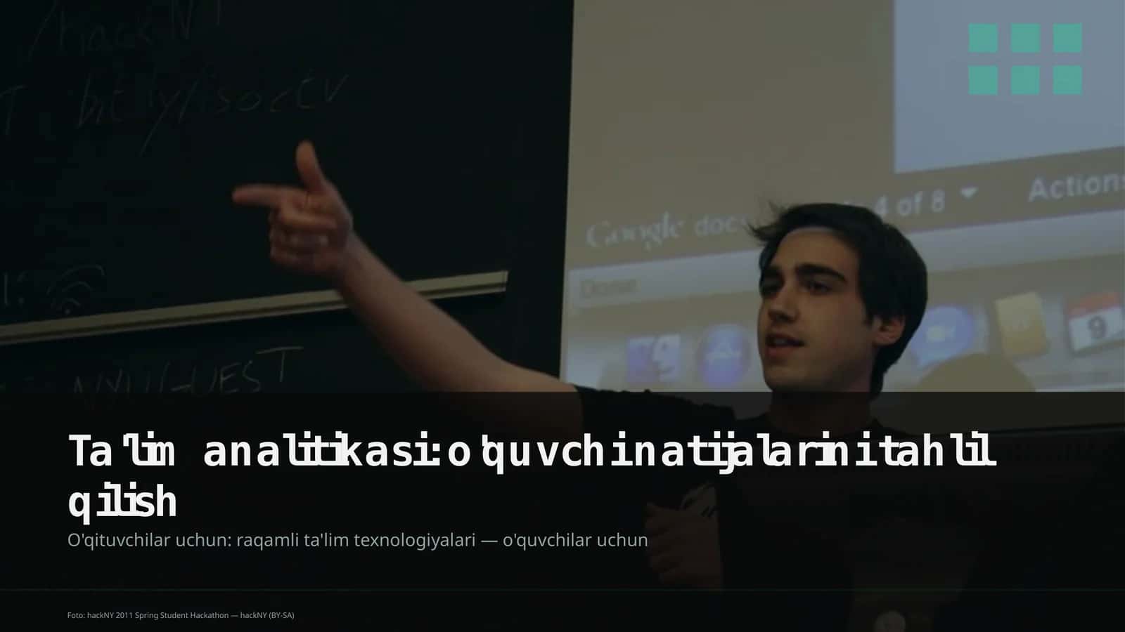 Ta'lim analitikasi: o'quvchi natijalarini tahlil qilish
