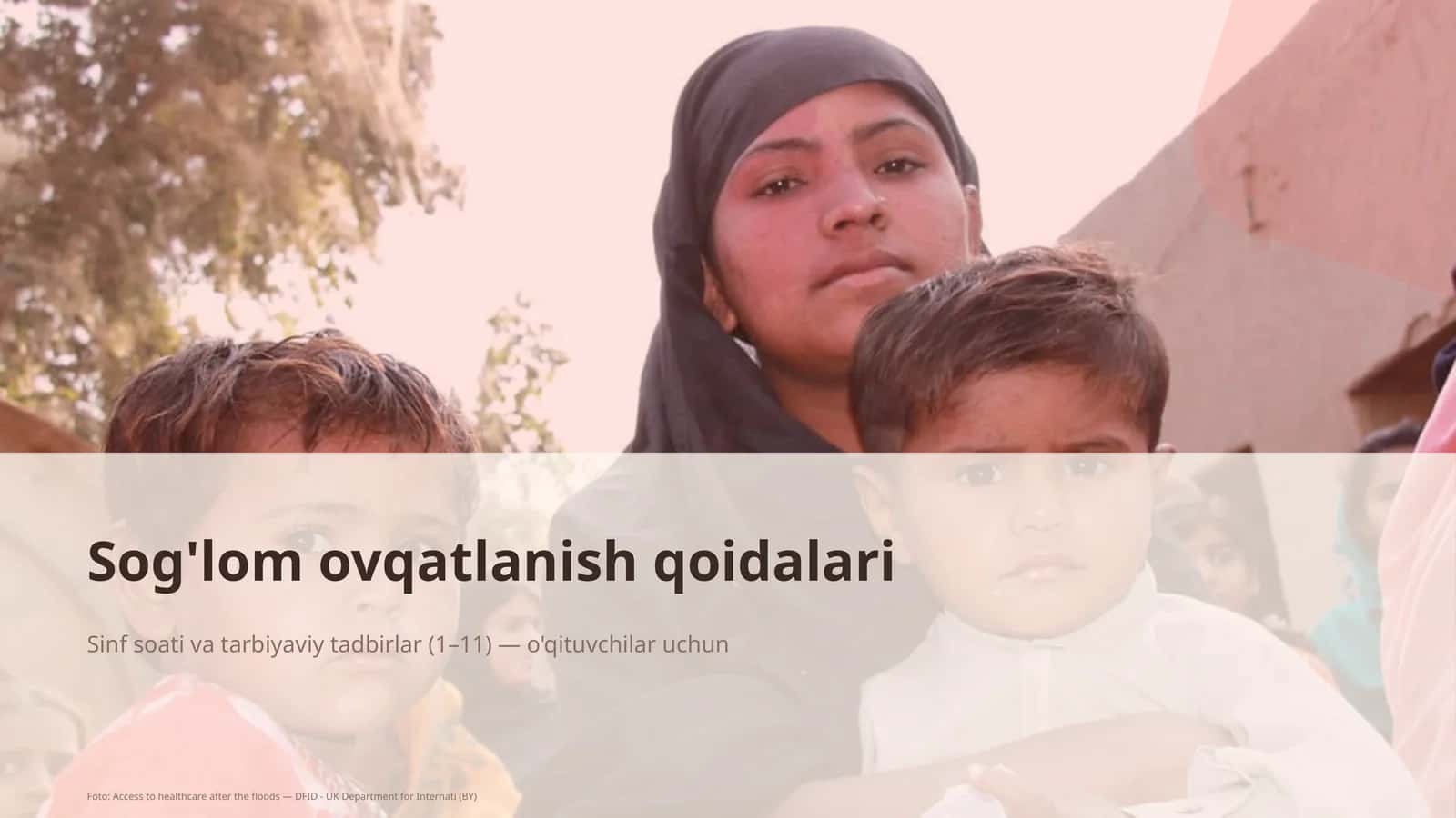 Sog'lom ovqatlanish qoidalari
