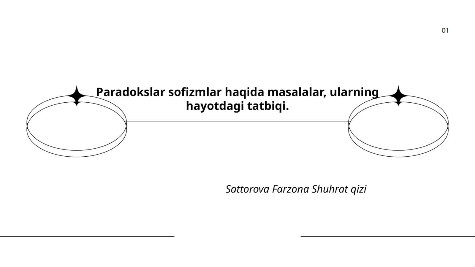 Paradokslar sofizmlar haqida masalalar, ularning hayotdagi tatbiqi
