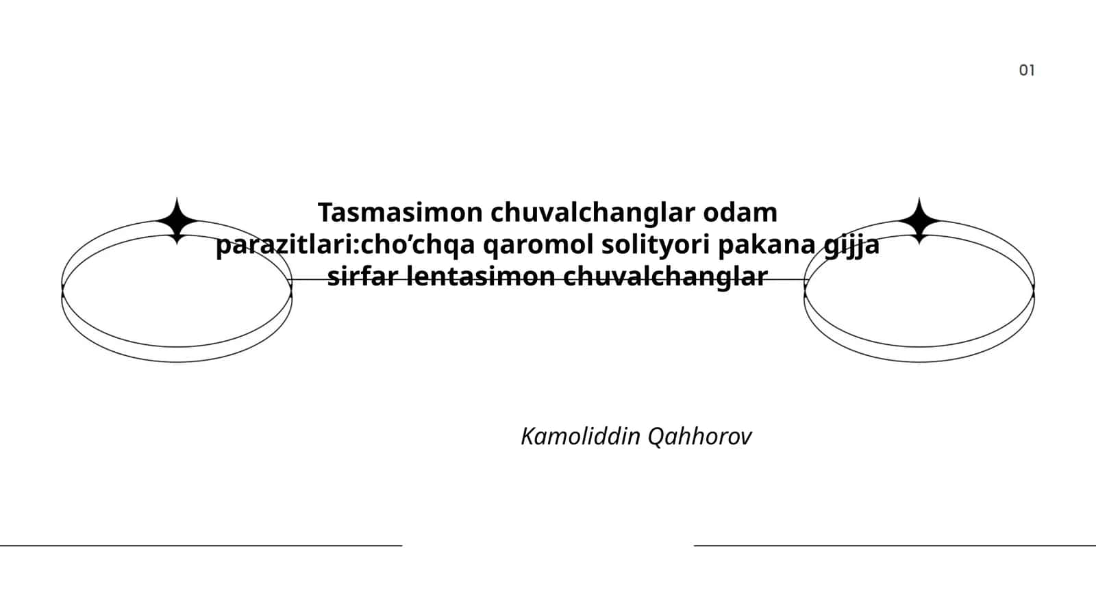 Tasmasimon chuvalchanglar odam parazitlari:cho’chqa qaromol solityori pakana gijja sirfar lentasimon chuvalchanglar