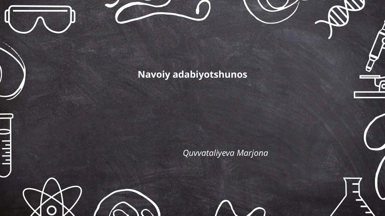 Navoiy adabiyotshunos