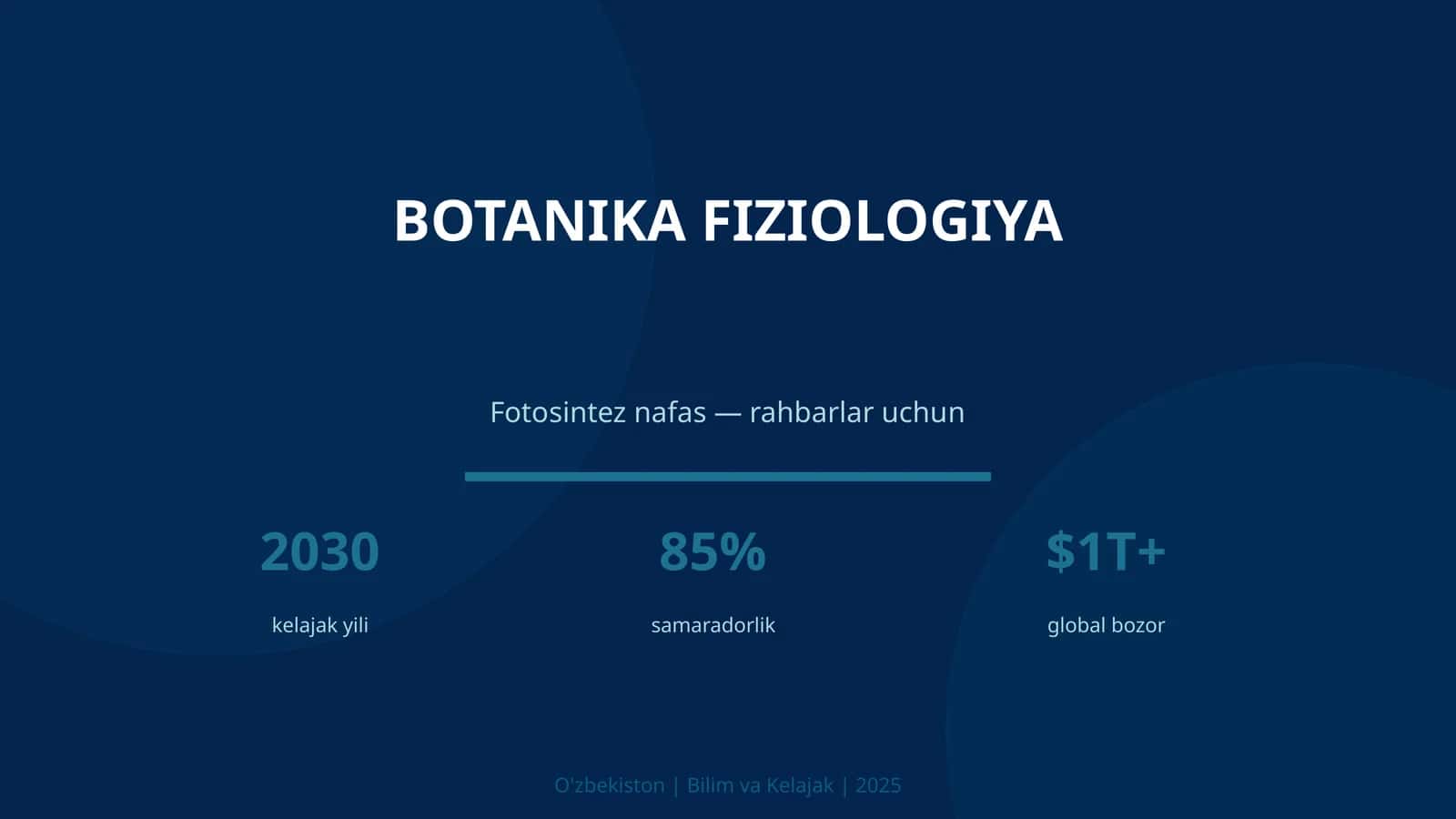 Botanika Fiziologiya