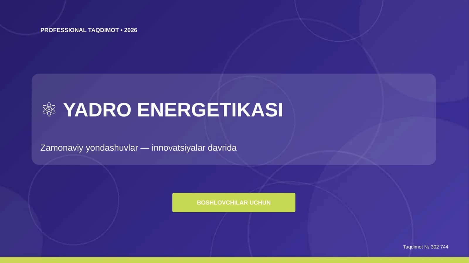 YADRO ENERGETIKASI